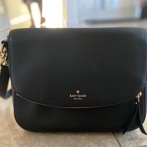 Kate spade New York Polly large flap crossover bag